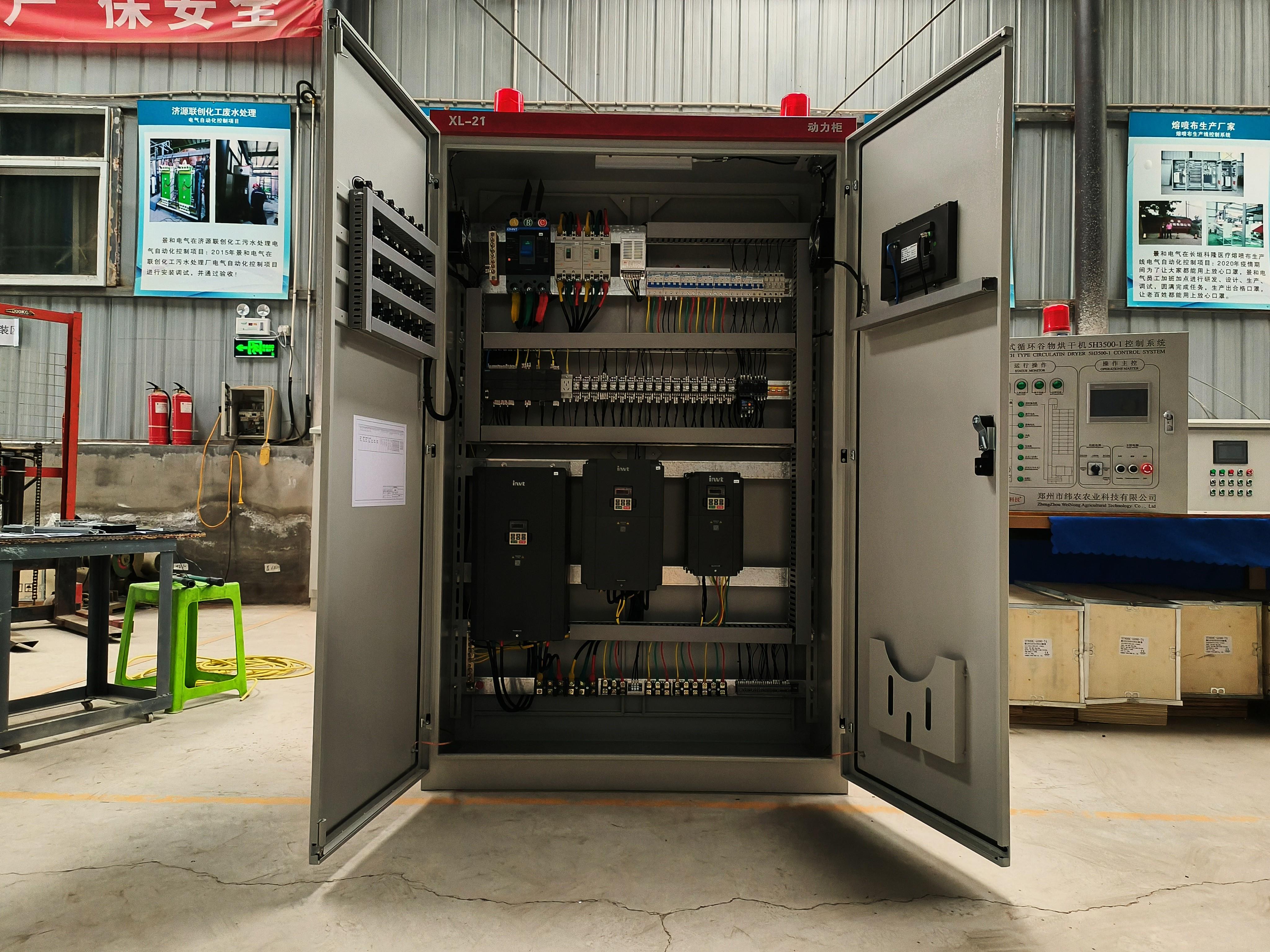 智能除尘脱硫脱硝控制柜台达55kW 变频器过热故障案例