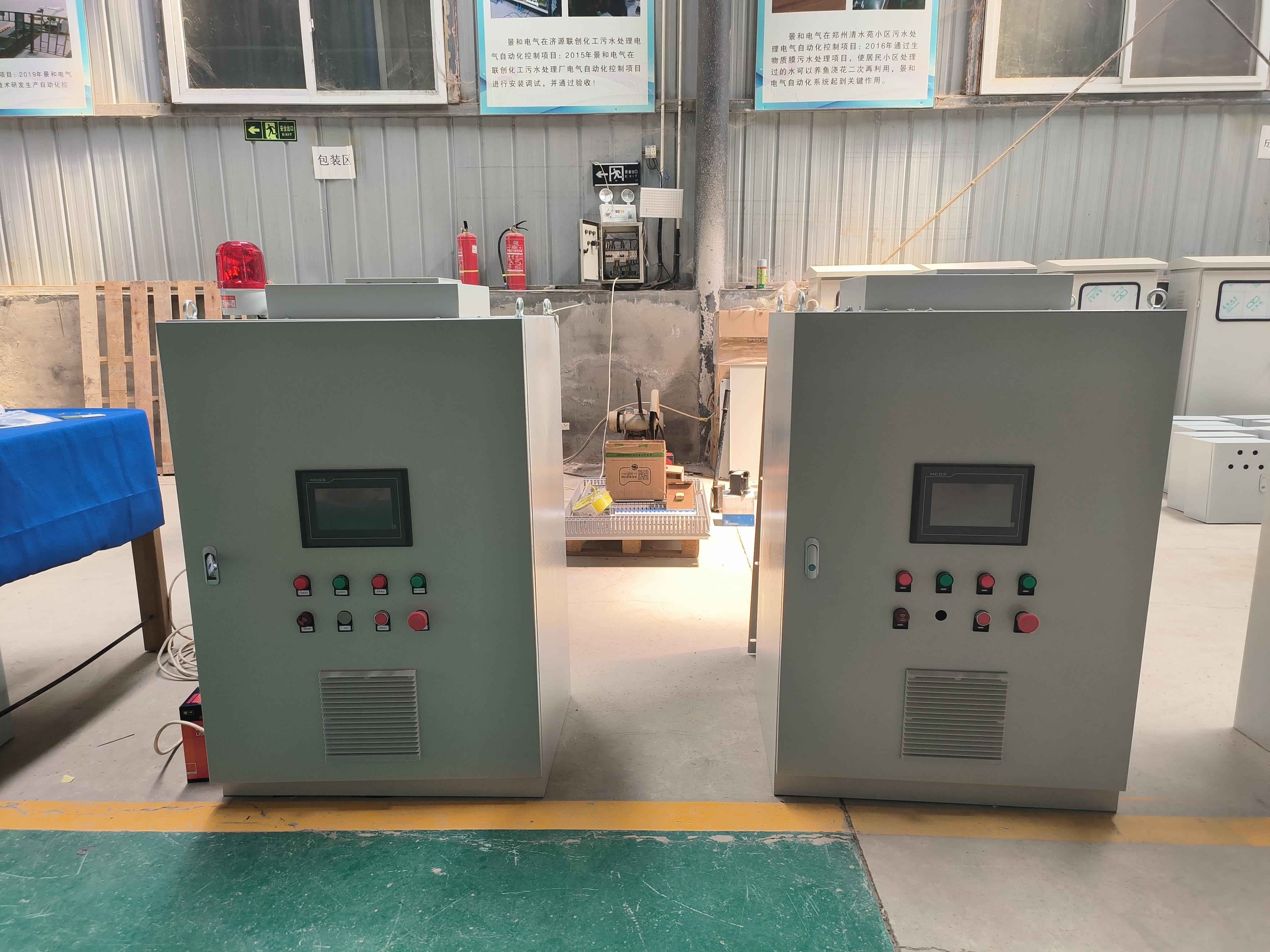 一台炉窑PLC控制柜22kW变频器上电无显示（一）